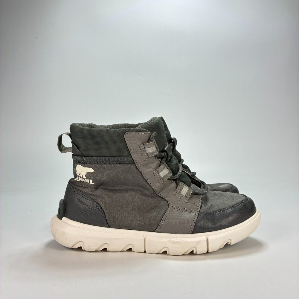 Sorel Explorer II Quarry Sea Salt Carnival Sport Waterproof Boots Women's Sz 6.5